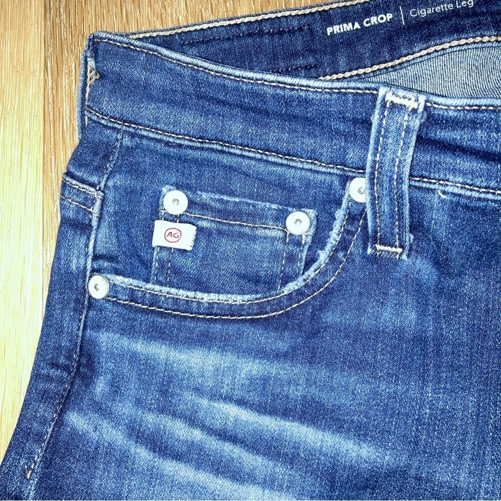 AG Adriano Goldschmied Women's  Prima Cigarette Jeans | Size 27R - Picture 6 of 12